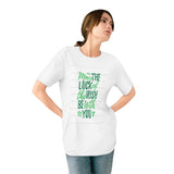 May the Luck of the Irish Be With You St Patrick's Day Shirt - Organic Staple T-shirt