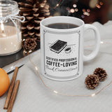 Bookish Mug: Certified Professional Coffee-Loving Book Connoisseur | Ceramic Mug 11oz