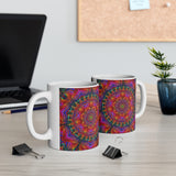 Pattern Mug: Psychedelic | Boho Mug | Bohemian Mug | Decorative Mug | Mix and Match Mug | Novelty Mug | Ceramic Mug 11oz