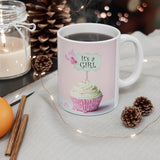 It's a Girl Mug | Keepsake Mug | Novelty Mug | Ceramic Mug 11oz