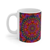 Pattern Mug: Psychedelic | Boho Mug | Bohemian Mug | Decorative Mug | Mix and Match Mug | Novelty Mug | Ceramic Mug 11oz
