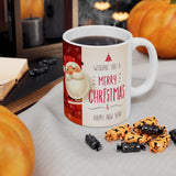 Merry Christmas Mug 2 | Keepsake Mug | Novelty Mug | Ceramic Mug 11oz
