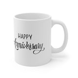 Happy Anniversary Mug 4 | Keepsake Mug | Novelty Mug | Ceramic Mug 11oz