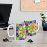 Pattern Mug: Psychedelic | Boho Mug | Bohemian Mug | Decorative Mug | Mix and Match Mug | Novelty Mug | Ceramic Mug 11oz