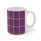 Pattern Mug: Plaid | Decorative Mug | Mix and Match Mug | Novelty Mug | Ceramic Mug 11oz
