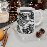 Floral Mug | Decorative Mug | Mix and Match Mug | Novelty Mug | Ceramic Mug 11oz