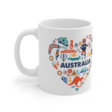Australia Mug 2 | Keepsake Mug | Novelty Mug | Ceramic Mug 11oz