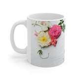 Floral Mug | Decorative Mug | Mix and Match Mug | Novelty Mug | Ceramic Mug 11oz