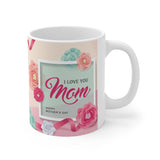 A Mug for Her: Happy Mother's Day | Mother's Day Mug | Keepsake Mug | Novelty Mug | Ceramic Mug 11oz