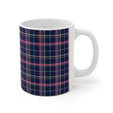 Pattern Mug: Plaid | Decorative Mug | Mix and Match Mug | Novelty Mug | Ceramic Mug 11oz