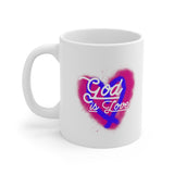 A Mug of Faith: God is Love | Ceramic Mug 11oz