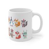 Boho Mug | Bohemian Mug | Decorative Mug | Mix and Match Mug | Novelty Mug | Ceramic Mug 11oz