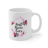 A Mug for Her: Best Niece Ever | Mother's Day Mug | Birthday Mug | Keepsake Mug | Novelty Mug | Ceramic Mug 11oz