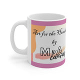 Art for the Homeless by MxA Canvas Mug | Novelty Mug | Keepsake Mug | Mug for a Cause | Ceramic Mug 11oz