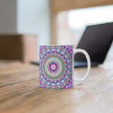 Pattern Mug: Psychedelic | Boho Mug | Bohemian Mug | Decorative Mug | Mix and Match Mug | Novelty Mug | Ceramic Mug 11oz