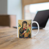 A Mug of Faith: Holy Mary Our Mother of Perpetual Help | Ceramic Mug 11oz