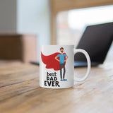 A Mug for Him: Best Dad Ever | Father's Day Mug | Keepsake Mug | Novelty Mug | Ceramic Mug 11oz