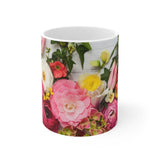 Floral Mug | Decorative Mug | Mix and Match Mug | Novelty Mug | Ceramic Mug 11oz