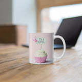 It's a Girl Mug | Keepsake Mug | Novelty Mug | Ceramic Mug 11oz