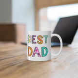 A Mug for Him: Best Dad | Father's Day Mug | Keepsake Mug | Novelty Mug | Ceramic Mug 11oz