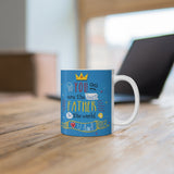 A Mug for Him: Love U Dad | Father's Day Mug | Keepsake Mug | Novelty Mug | Ceramic Mug 11oz