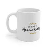 Happy Anniversary Mug 1 | Keepsake Mug | Novelty Mug | Ceramic Mug 11oz
