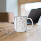 Floral Mug | Decorative Mug | Mix and Match Mug | Novelty Mug | Ceramic Mug 11oz