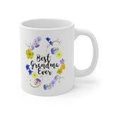 A Mug for Her: Best Grandma Ever | Mother's Day Mug | Birthday Mug | Keepsake Mug | Novelty Mug | Ceramic Mug 11oz