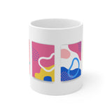 Boho Mug | Bohemian Mug | Decorative Mug | Mix and Match Mug | Novelty Mug | Ceramic Mug 11oz