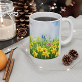 Floral Mug | Decorative Mug | Mix and Match Mug | Novelty Mug | Ceramic Mug 11oz