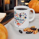 Australia Mug 2 | Keepsake Mug | Novelty Mug | Ceramic Mug 11oz
