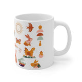 Boho Mug | Bohemian Mug | Decorative Mug | Mix and Match Mug | Novelty Mug | Ceramic Mug 11oz