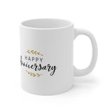 Happy Anniversary Mug 1 | Keepsake Mug | Novelty Mug | Ceramic Mug 11oz