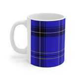 Pattern Mug: Plaid | Decorative Mug | Mix and Match Mug | Novelty Mug | Ceramic Mug 11oz