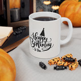 Happy Birthday Mug 4 | Keepsake Mug | Novelty Mug | Ceramic Mug 11oz