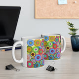 Pattern Mug: Psychedelic | Boho Mug | Bohemian Mug | Decorative Mug | Mix and Match Mug | Novelty Mug | Ceramic Mug 11oz