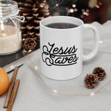 A Mug of Faith: Jesus Saves | Ceramic Mug 11oz