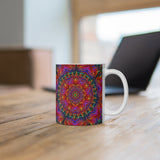 Pattern Mug: Psychedelic | Boho Mug | Bohemian Mug | Decorative Mug | Mix and Match Mug | Novelty Mug | Ceramic Mug 11oz