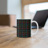 Pattern Mug: Plaid | Decorative Mug | Mix and Match Mug | Novelty Mug | Ceramic Mug 11oz