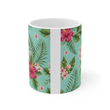 Floral Mug | Decorative Mug | Mix and Match Mug | Novelty Mug | Ceramic Mug 11oz