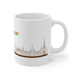India Mug | Keepsake Mug | Novelty Mug | Ceramic Mug 11oz