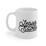 A Mug of Faith: Jesus Saves | Ceramic Mug 11oz