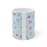Floral Mug | Decorative Mug | Mix and Match Mug | Novelty Mug | Ceramic Mug 11oz