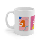 Boho Mug | Bohemian Mug | Decorative Mug | Mix and Match Mug | Novelty Mug | Ceramic Mug 11oz