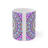 Pattern Mug: Psychedelic | Boho Mug | Bohemian Mug | Decorative Mug | Mix and Match Mug | Novelty Mug | Ceramic Mug 11oz
