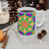 Pattern Mug: Psychedelic | Boho Mug | Bohemian Mug | Decorative Mug | Mix and Match Mug | Novelty Mug | Ceramic Mug 11oz