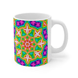 Pattern Mug: Psychedelic | Boho Mug | Bohemian Mug | Decorative Mug | Mix and Match Mug | Novelty Mug | Ceramic Mug 11oz
