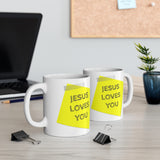 A Mug of Faith: Jesus Loves You | Ceramic Mug 11oz