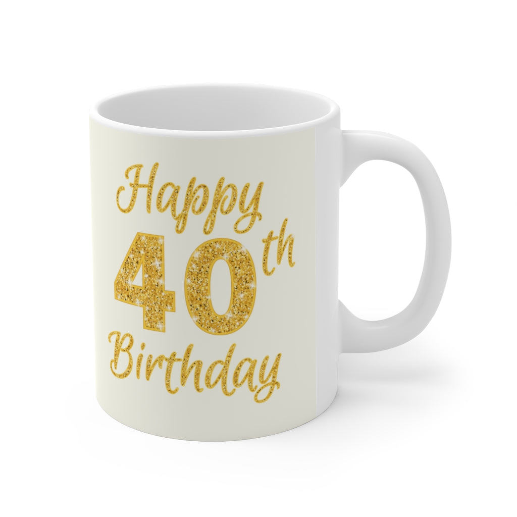 40th Birthday Present Mug 2