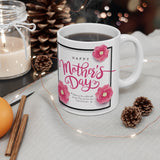A Mug for Her: Happy Mother's Day | Mother's Day Mug | Keepsake Mug | Novelty Mug | Ceramic Mug 11oz